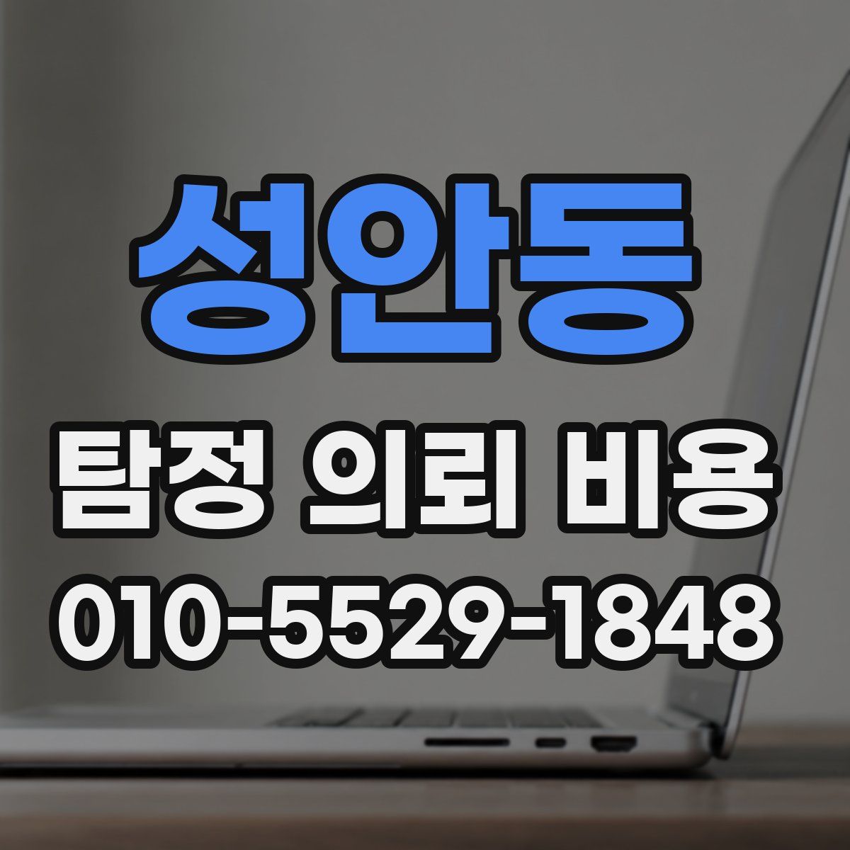 성안동 탐정 의뢰 비용