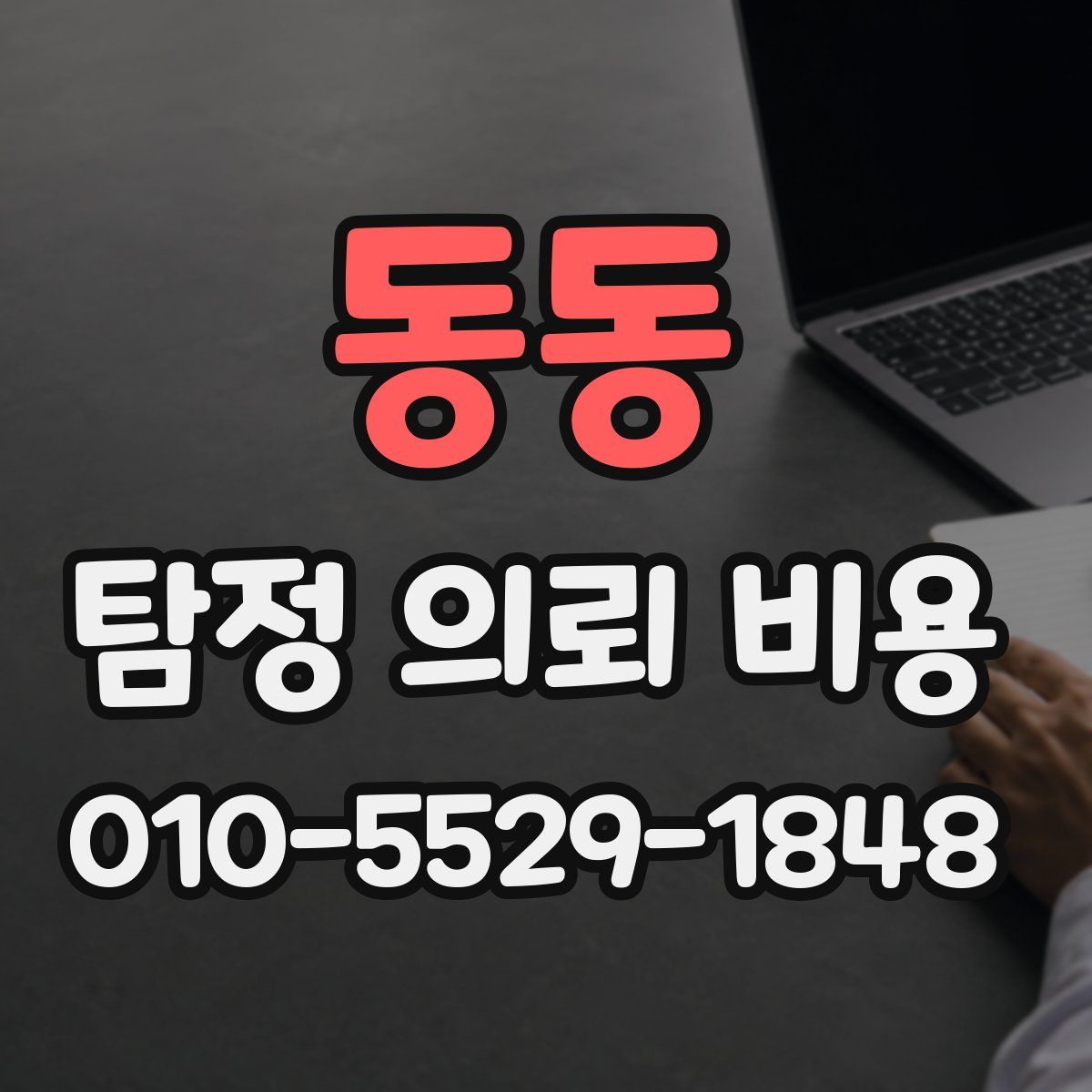 동동 탐정 의뢰 비용