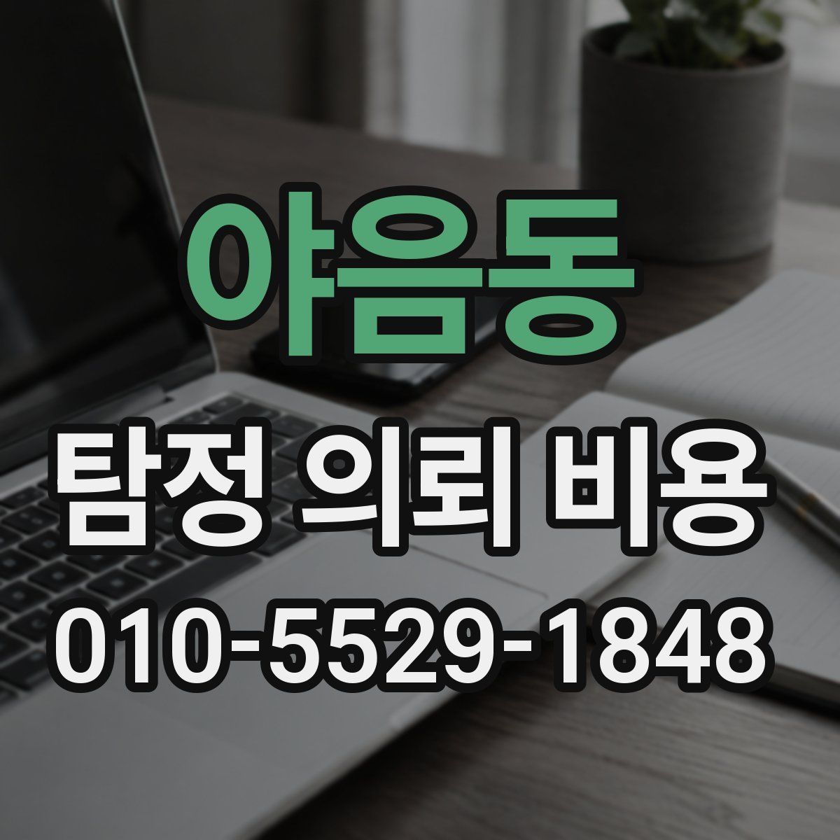 야음동 탐정 의뢰 비용