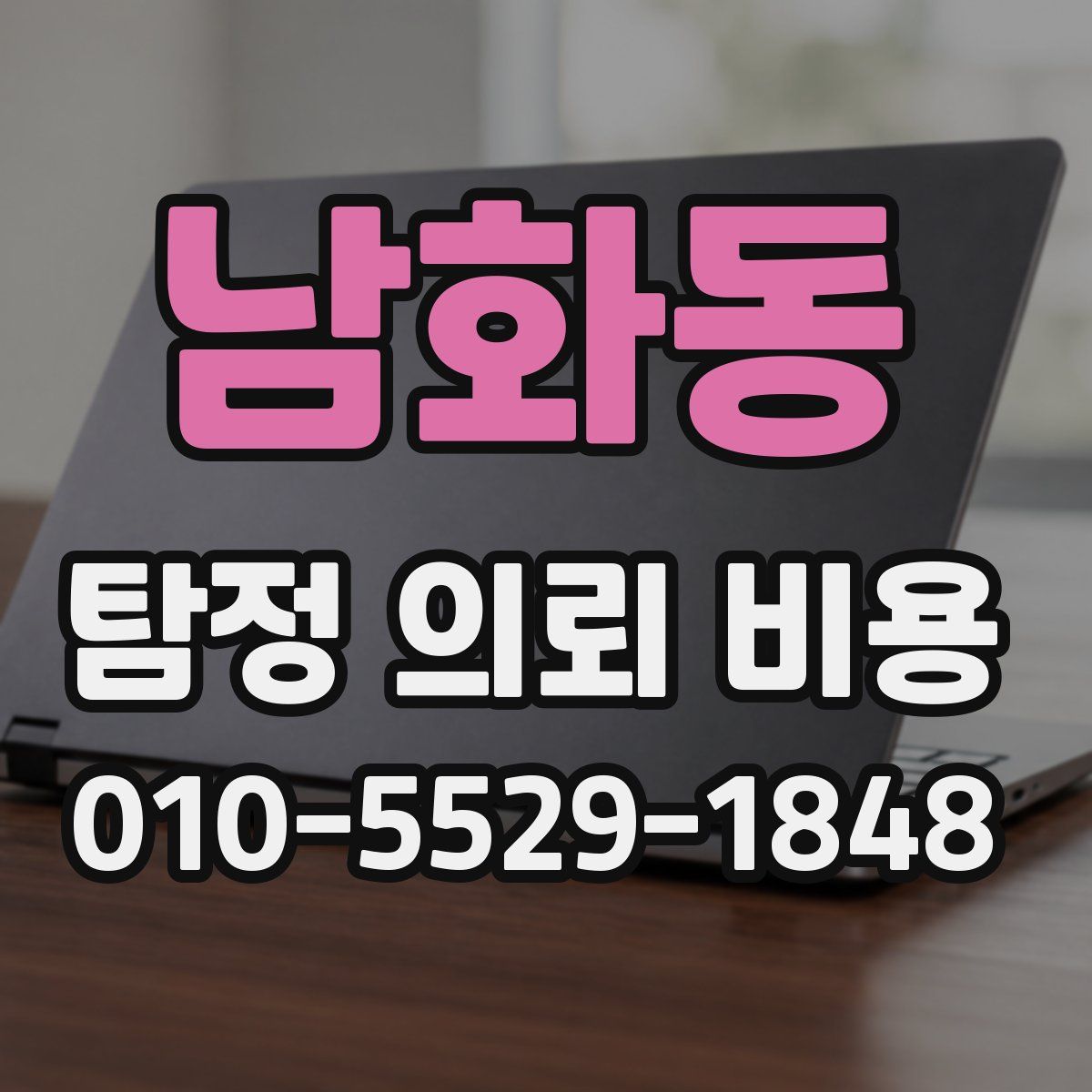 남화동 탐정 의뢰 비용