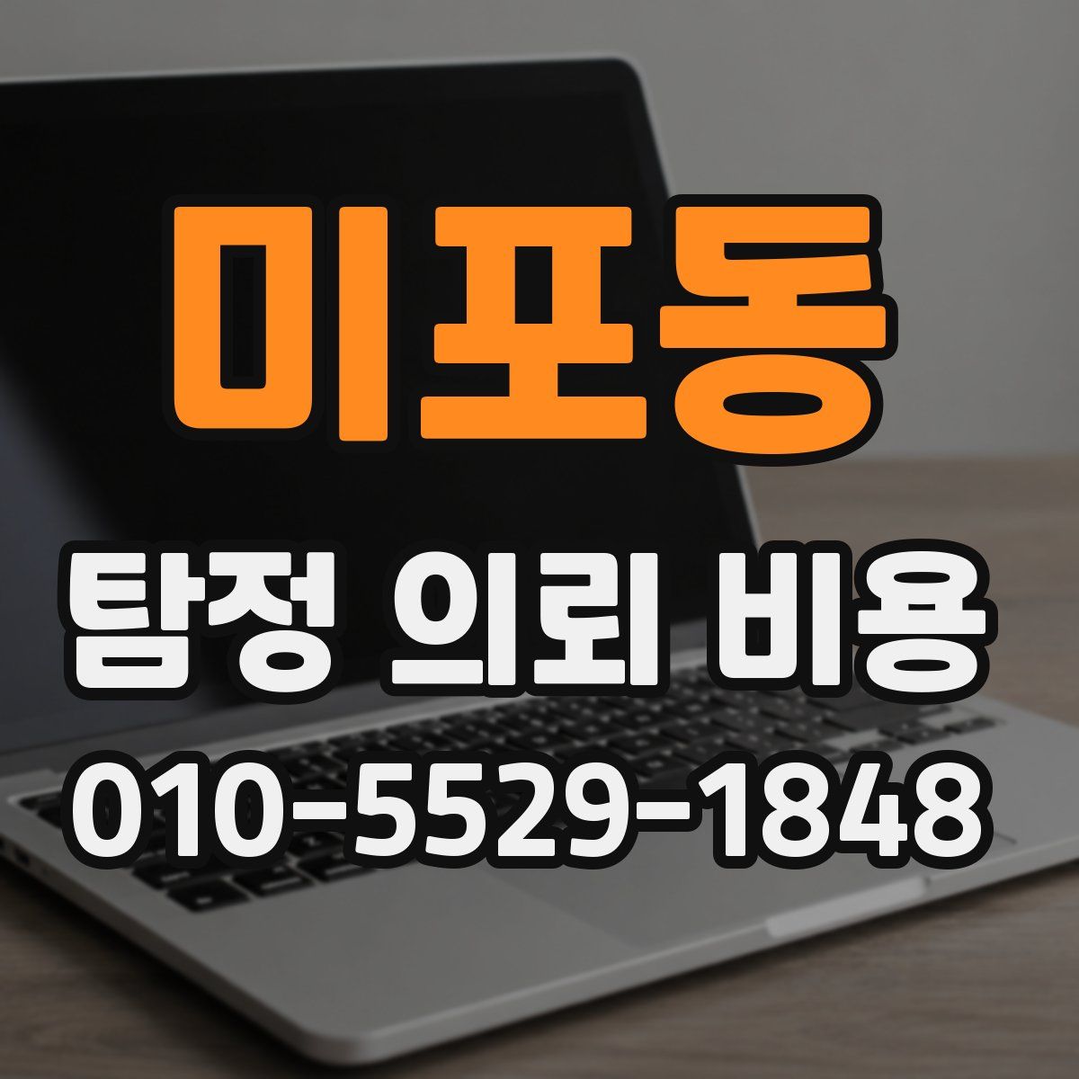 미포동 탐정 의뢰 비용
