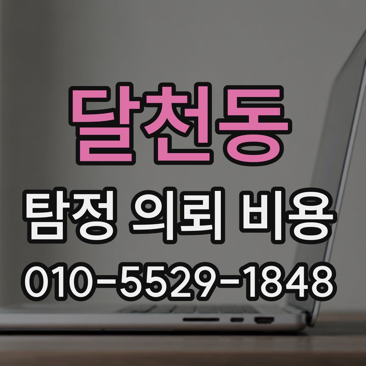 달천동 탐정 의뢰 비용