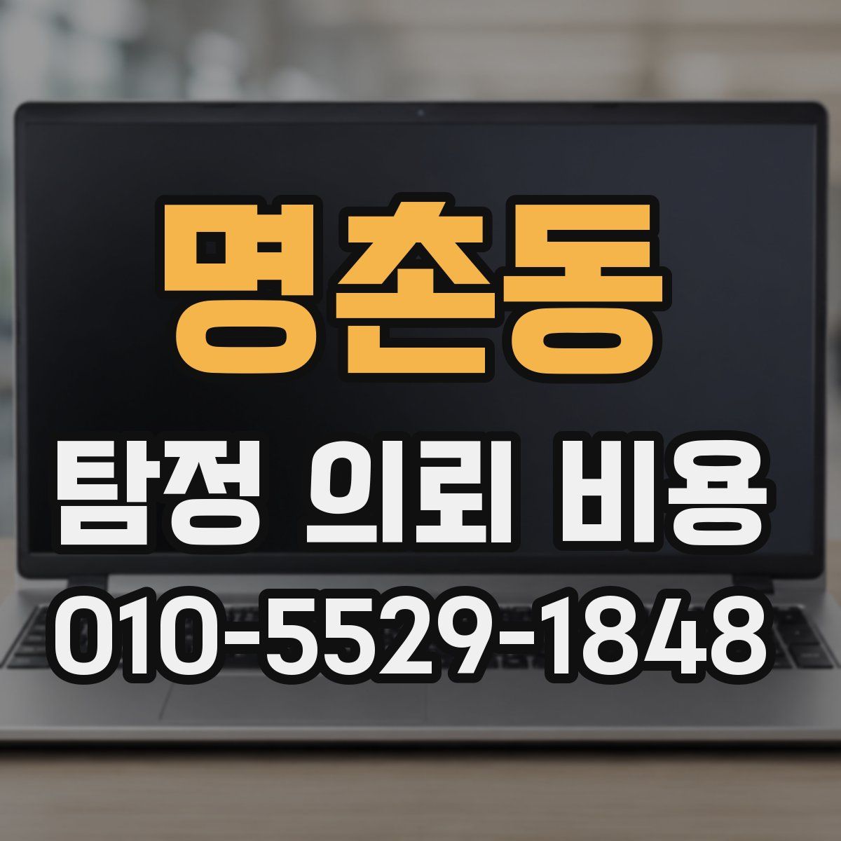 명촌동 탐정 의뢰 비용