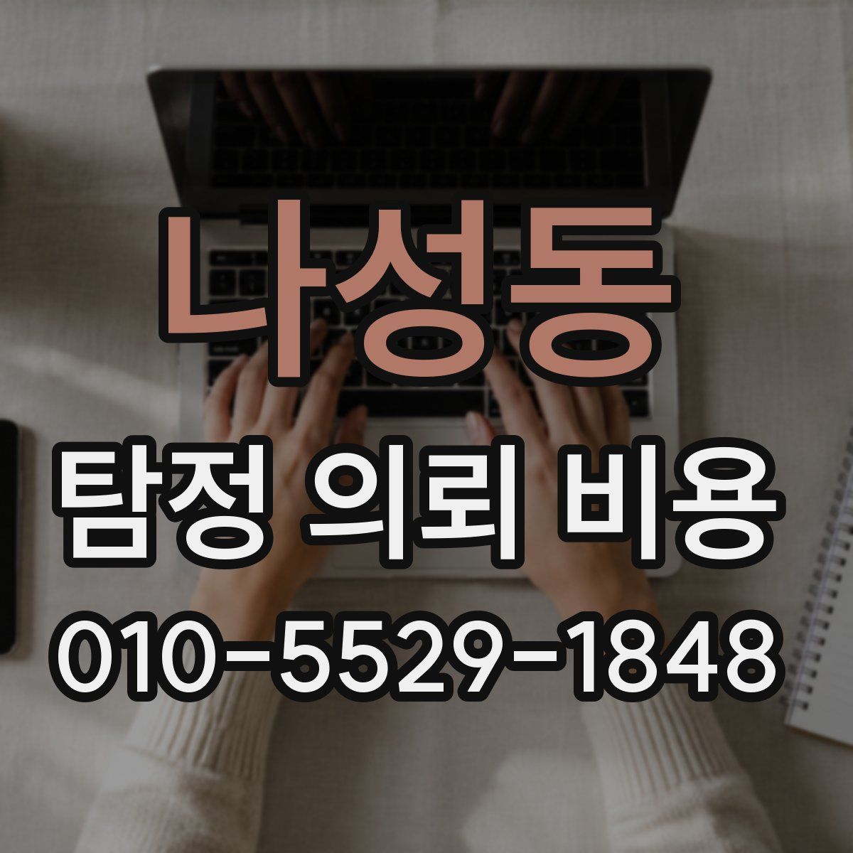 나성동 탐정 의뢰 비용