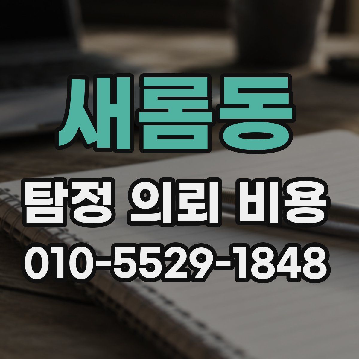 새롬동 탐정 의뢰 비용