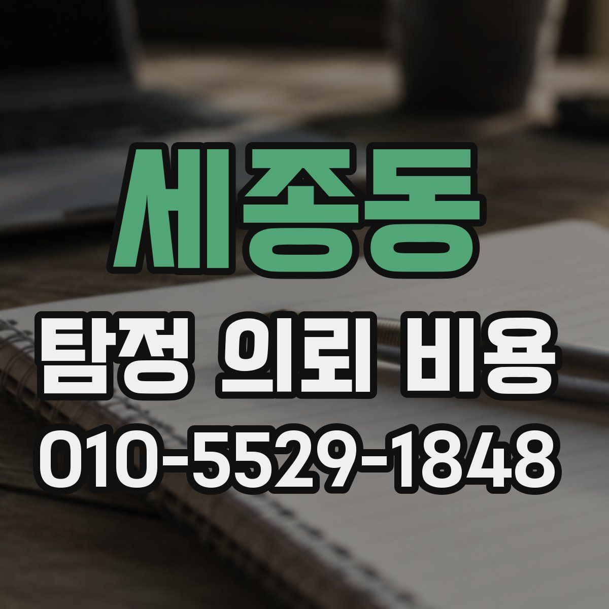 세종동 탐정 의뢰 비용