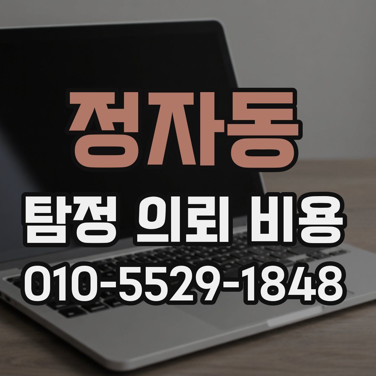 정자동 탐정 의뢰 비용