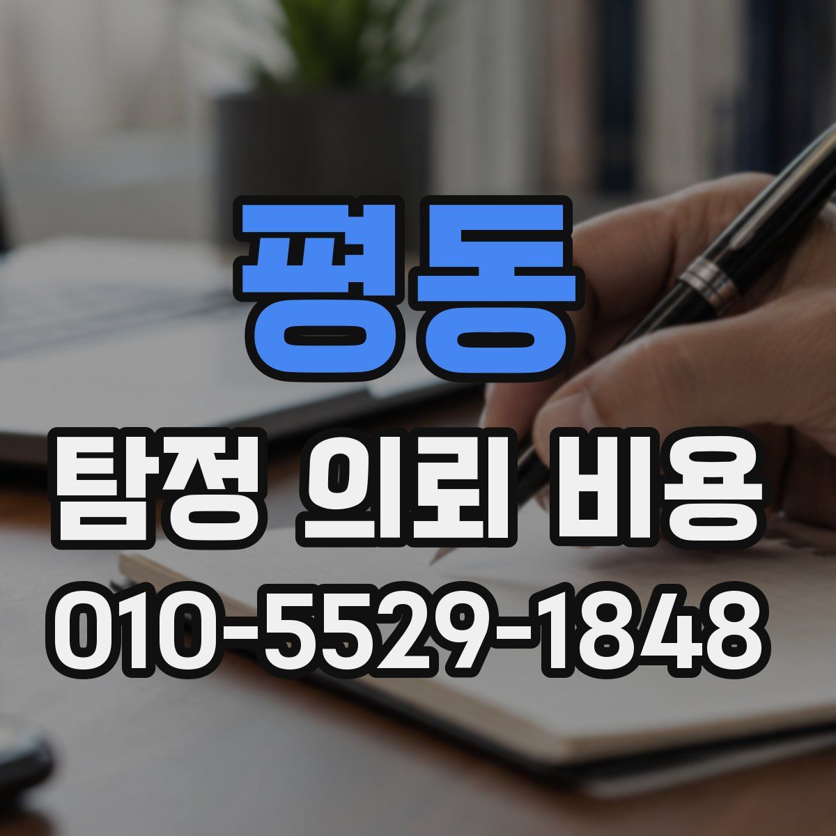 평동 탐정 의뢰 비용