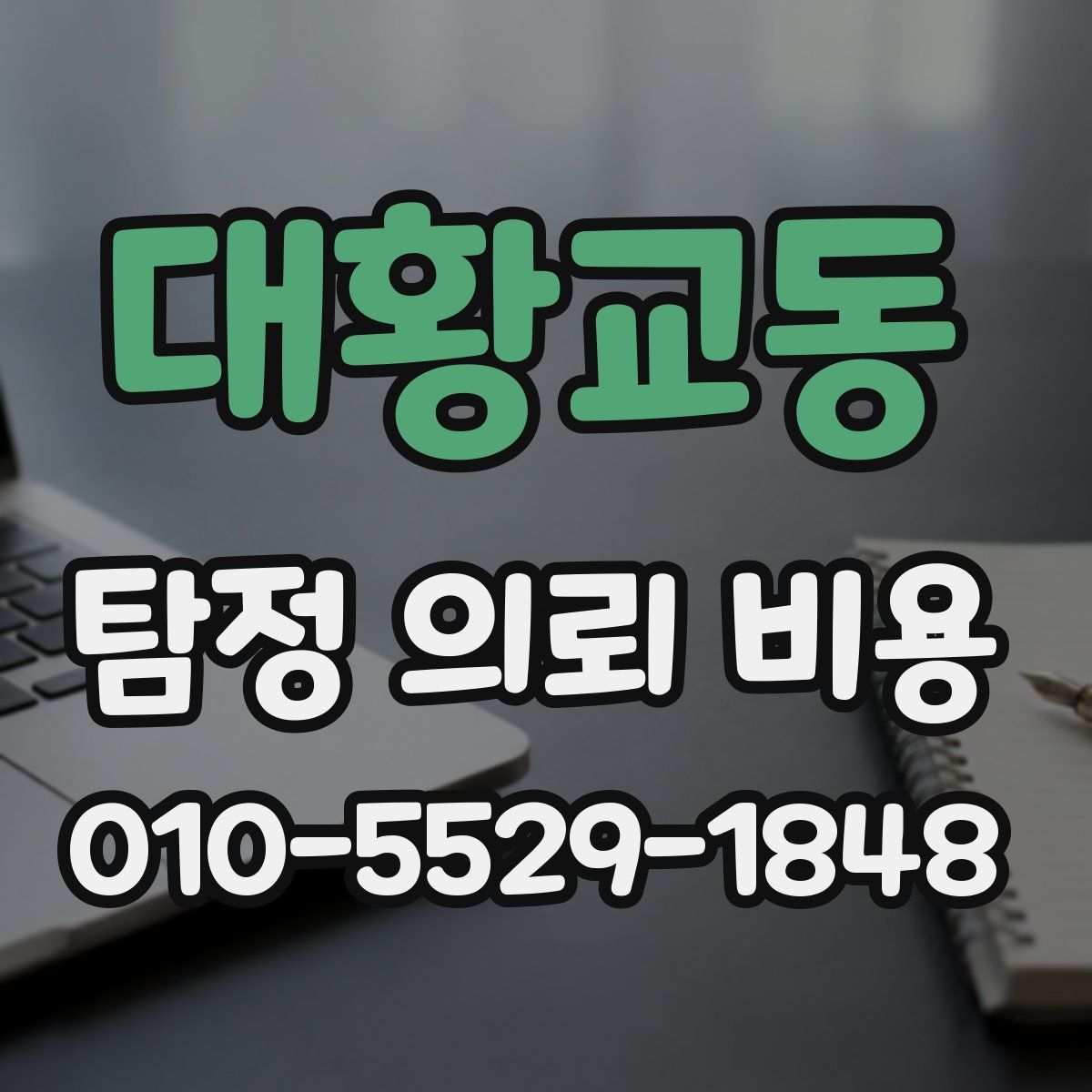 대황교동 탐정 의뢰 비용