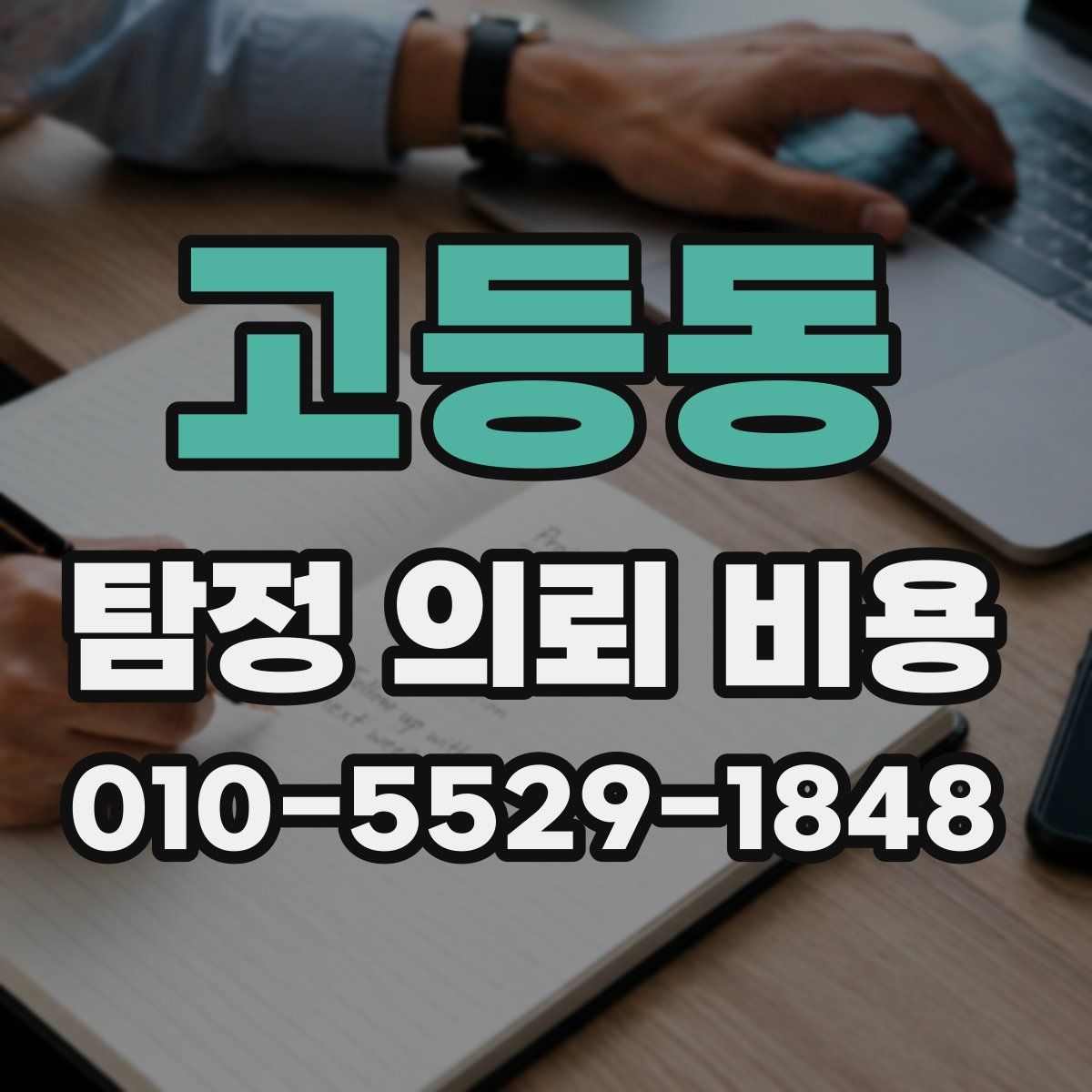 고등동 탐정 의뢰 비용