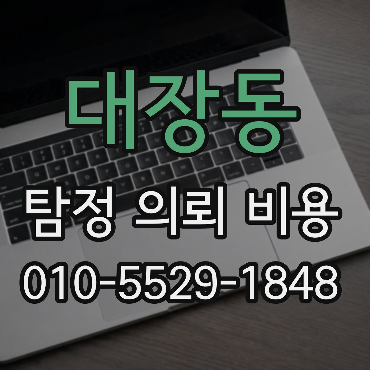 대장동 탐정 의뢰 비용