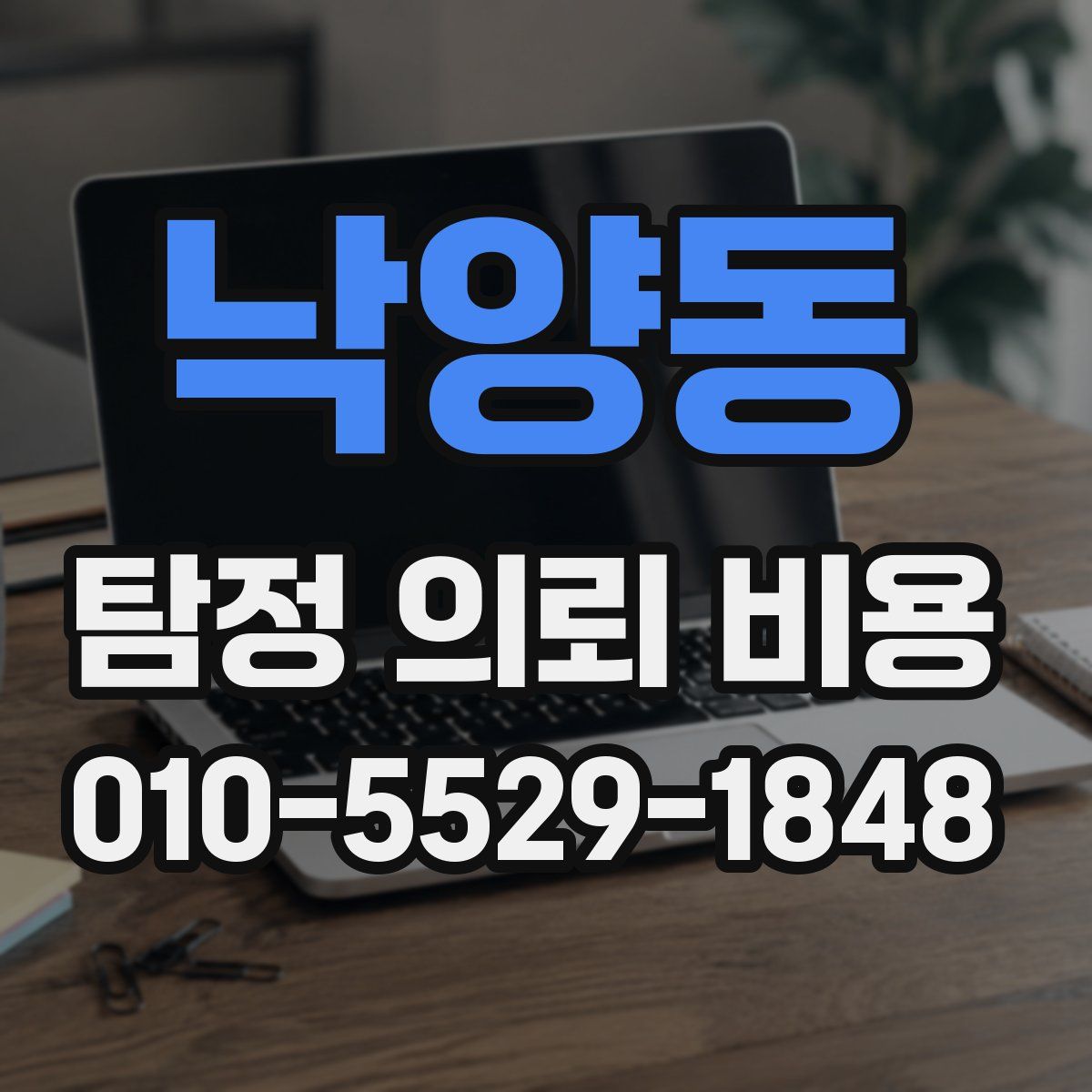 낙양동 탐정 의뢰 비용