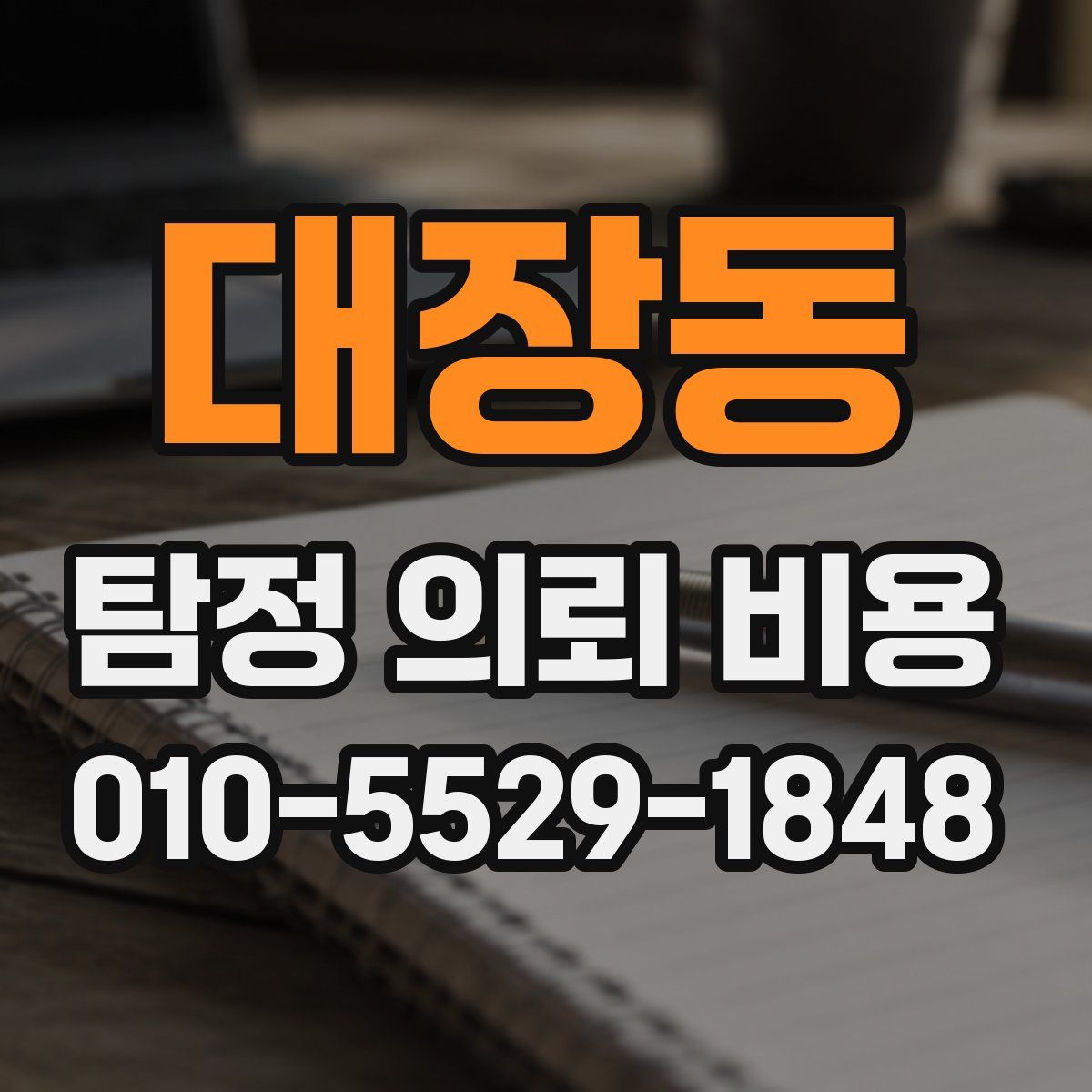 대장동 탐정 의뢰 비용