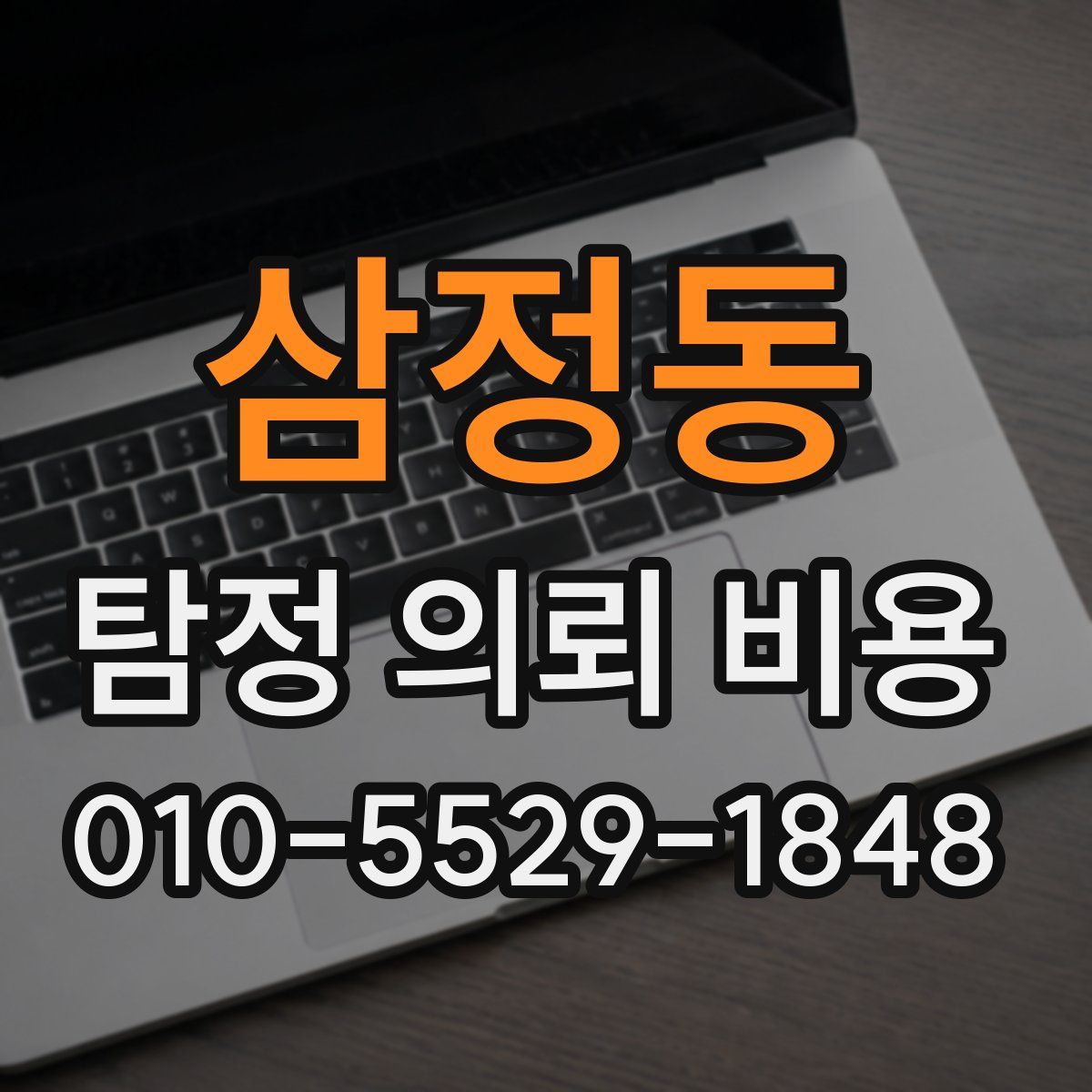 삼정동 탐정 의뢰 비용