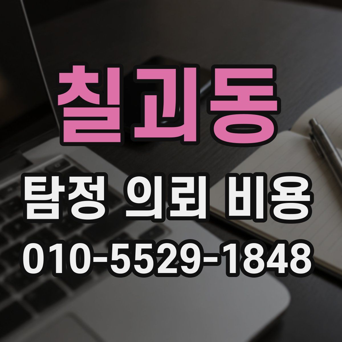 칠괴동 탐정 의뢰 비용