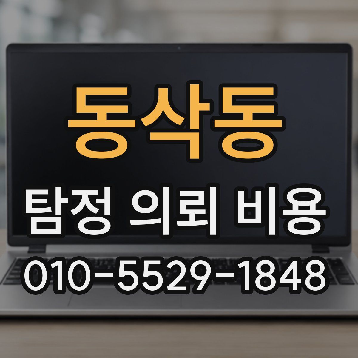동삭동 탐정 의뢰 비용