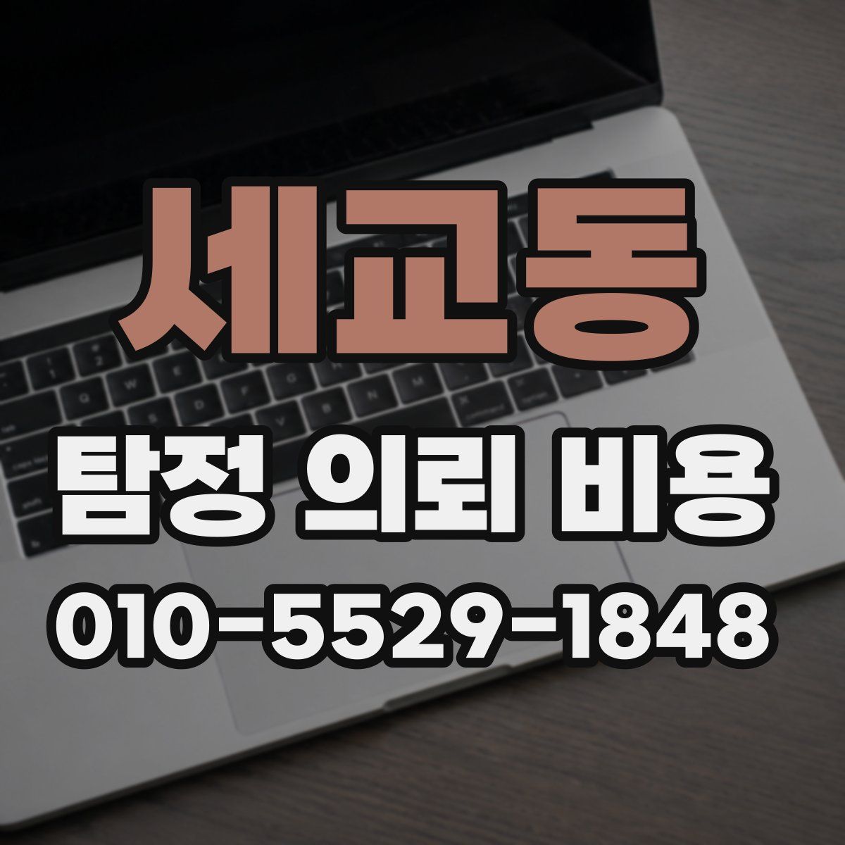 세교동 탐정 의뢰 비용
