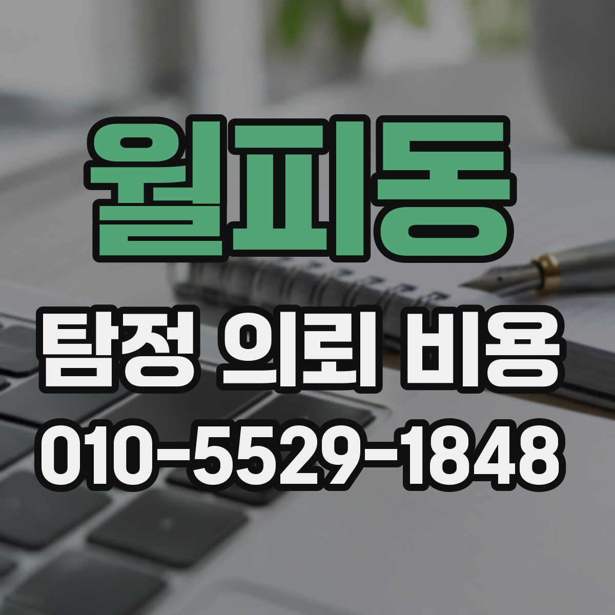 월피동 탐정 의뢰 비용