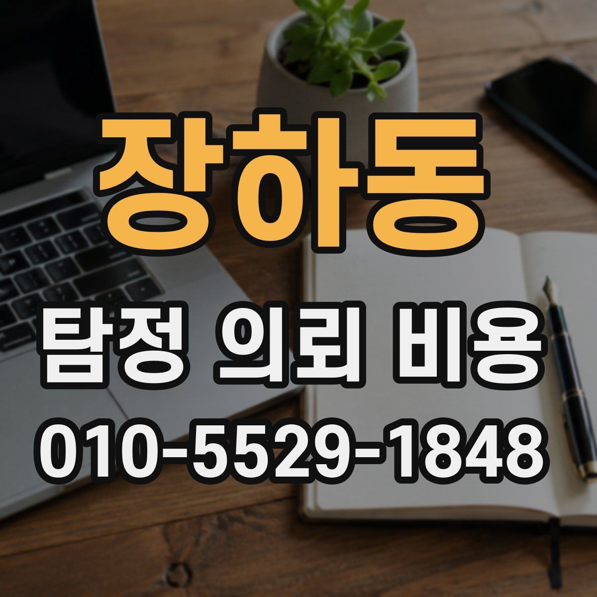 장하동 탐정 의뢰 비용