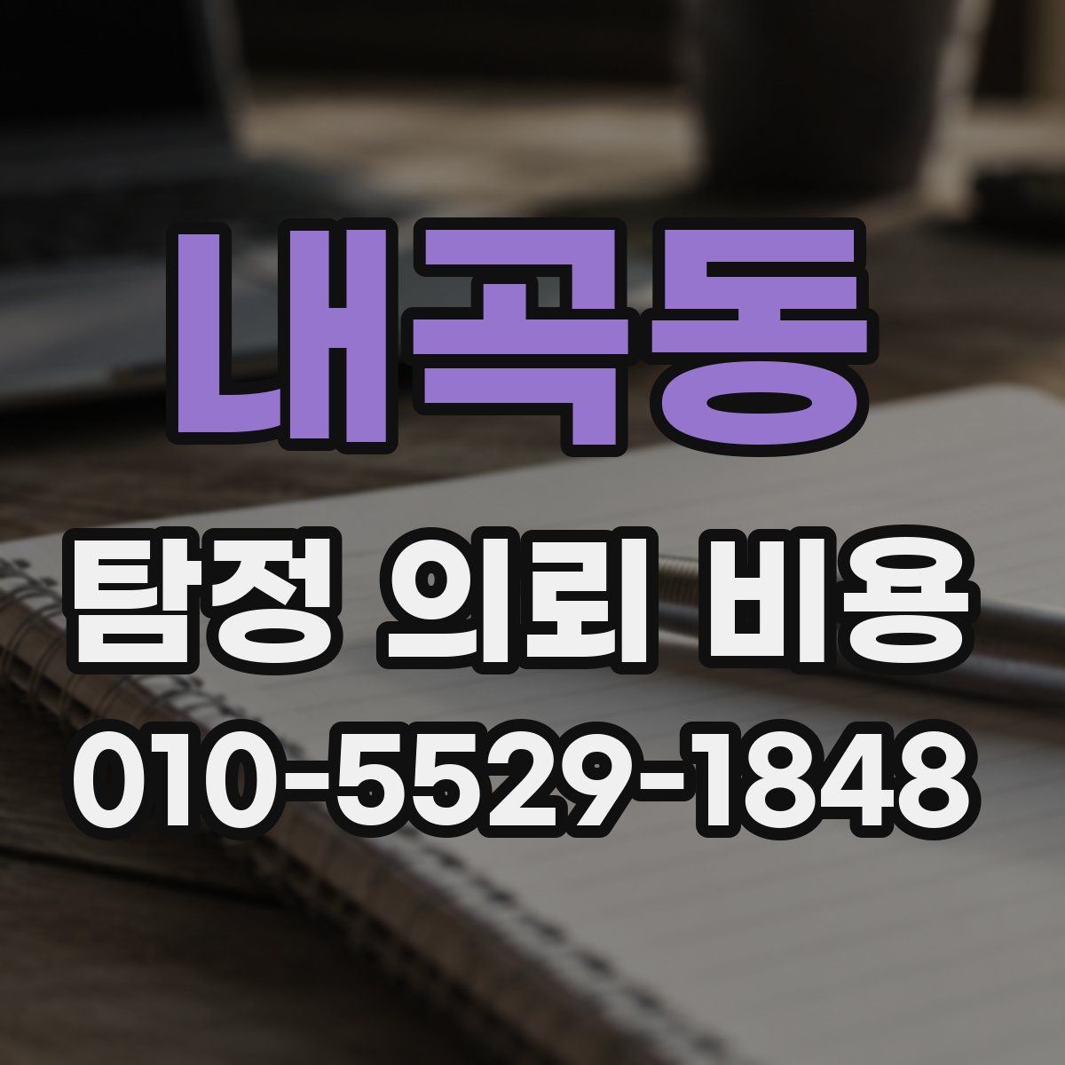 내곡동 탐정 의뢰 비용