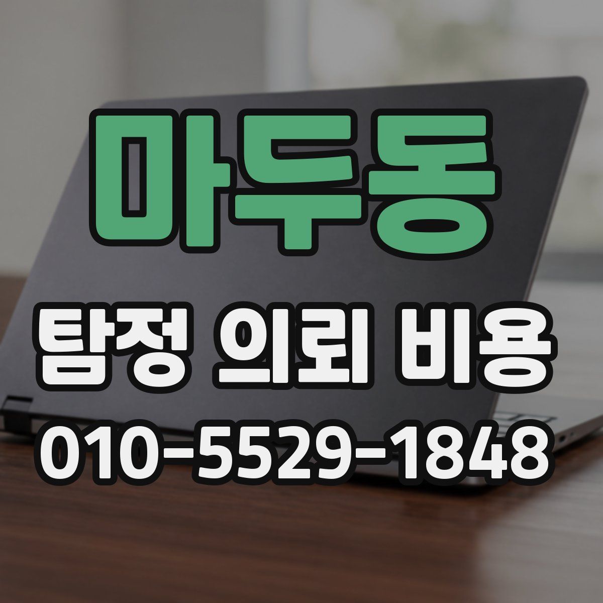 마두동 탐정 의뢰 비용