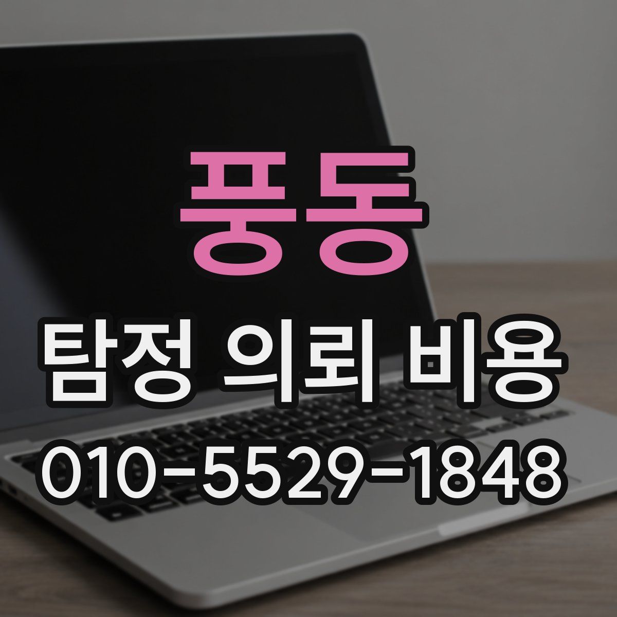 풍동 탐정 의뢰 비용