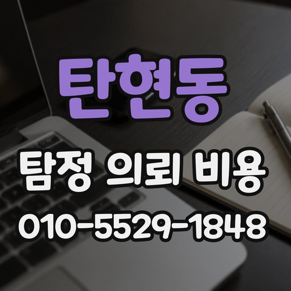 탄현동 탐정 의뢰 비용