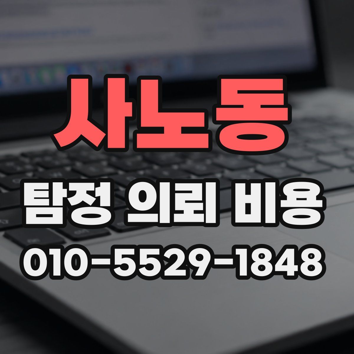 사노동 탐정 의뢰 비용