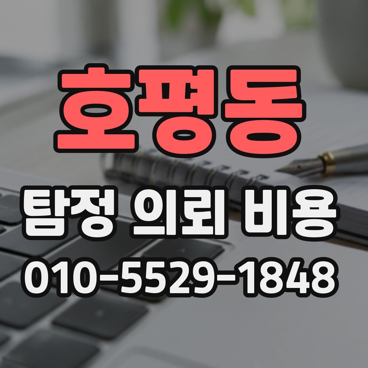 호평동 탐정 의뢰 비용