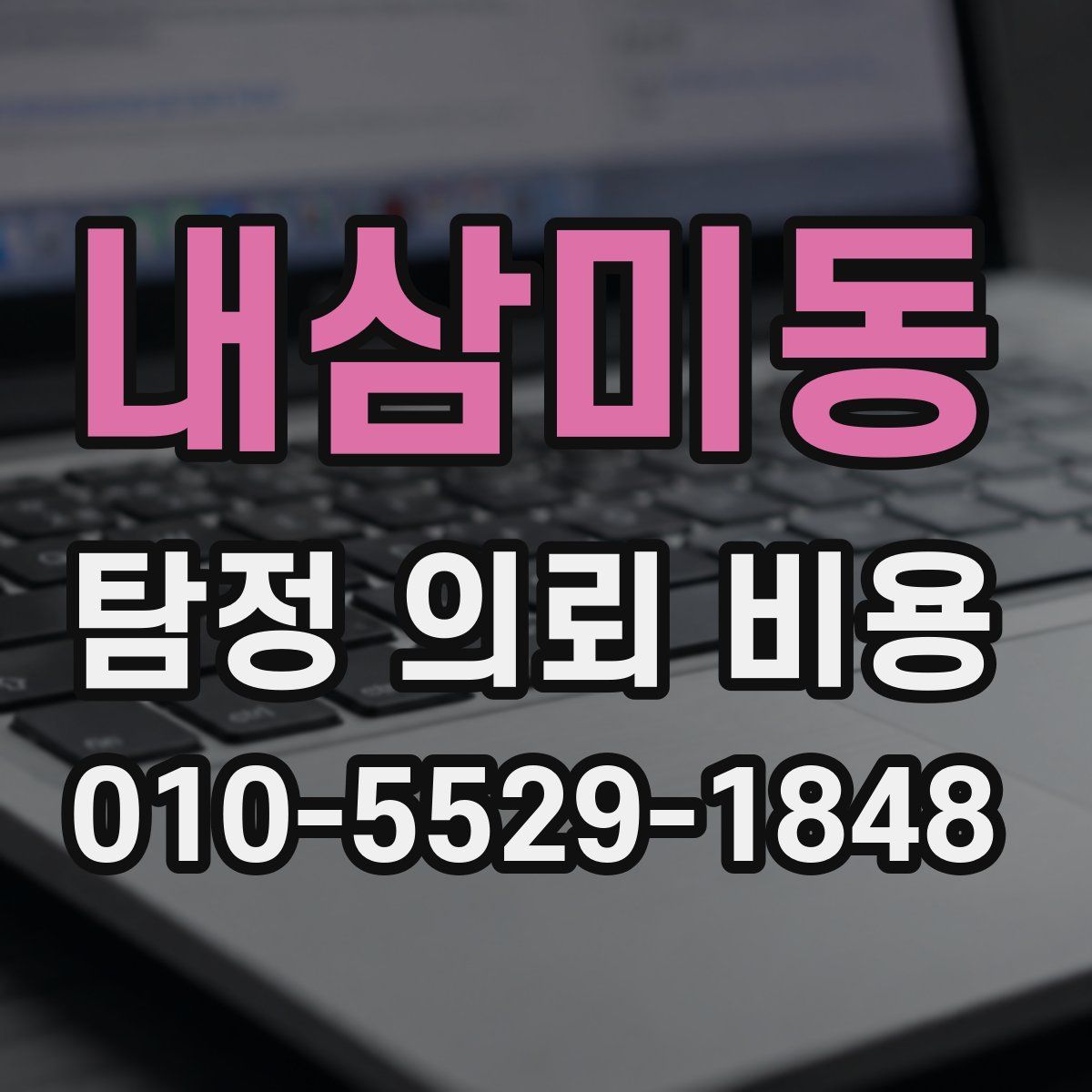 내삼미동 탐정 의뢰 비용