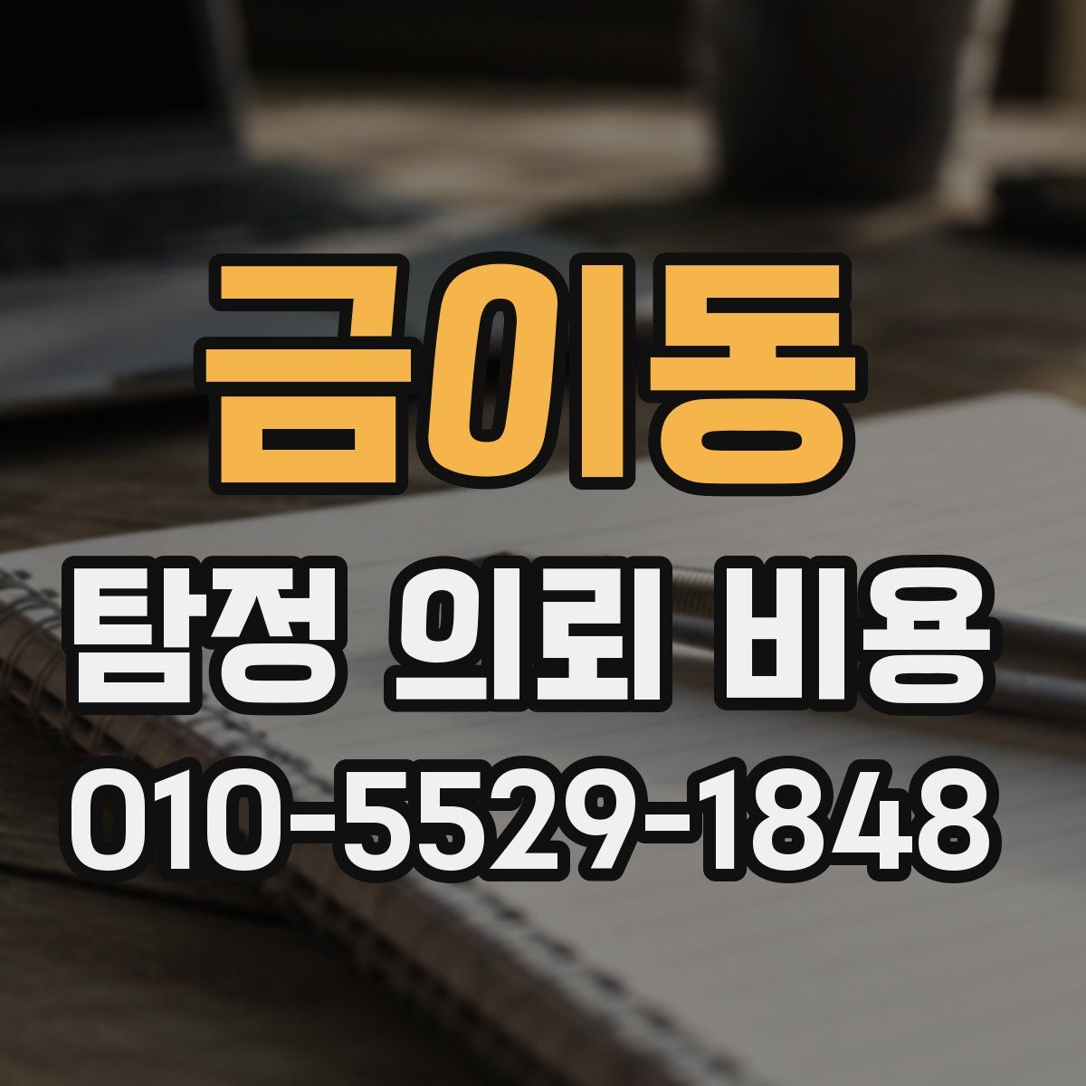금이동 탐정 의뢰 비용