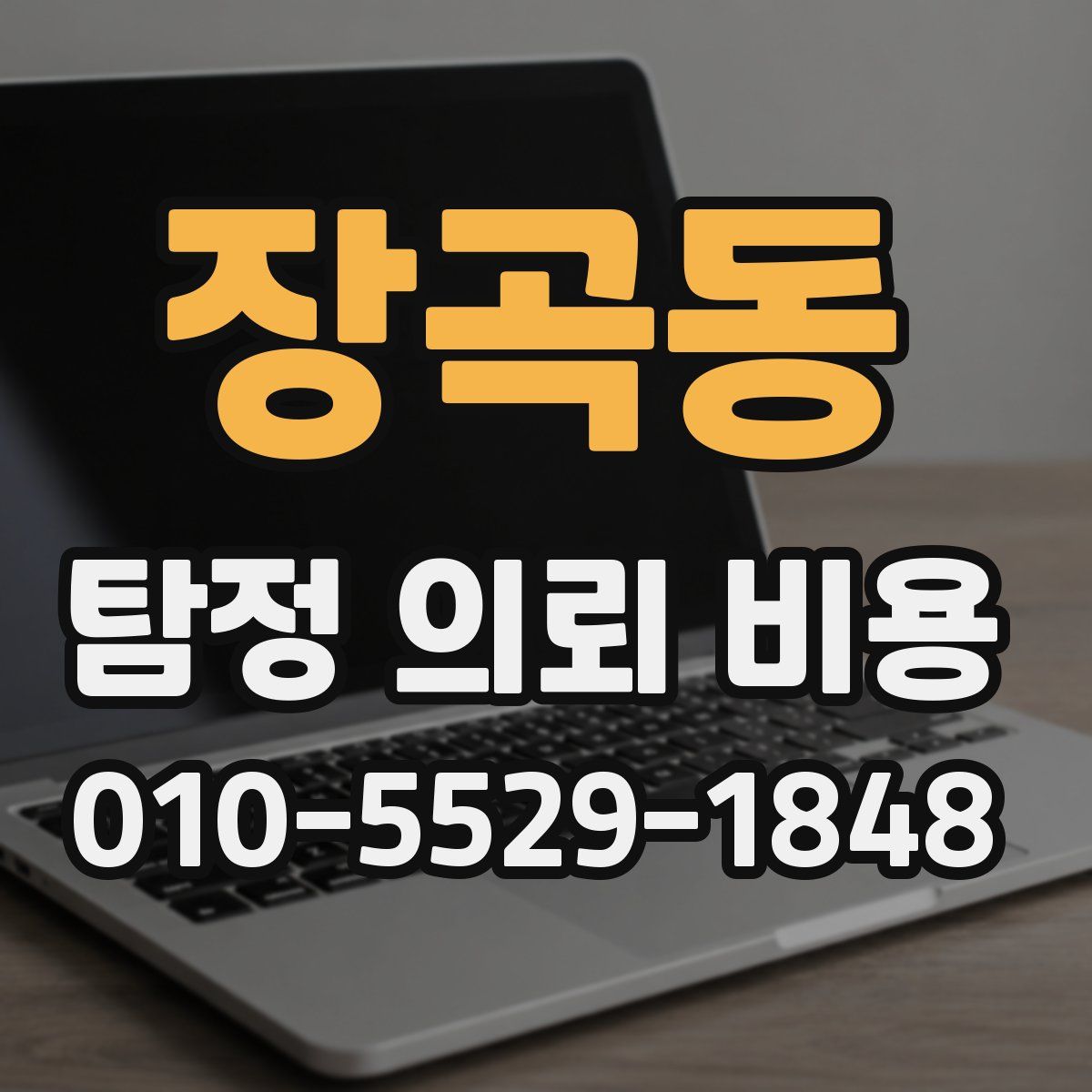 장곡동 탐정 의뢰 비용