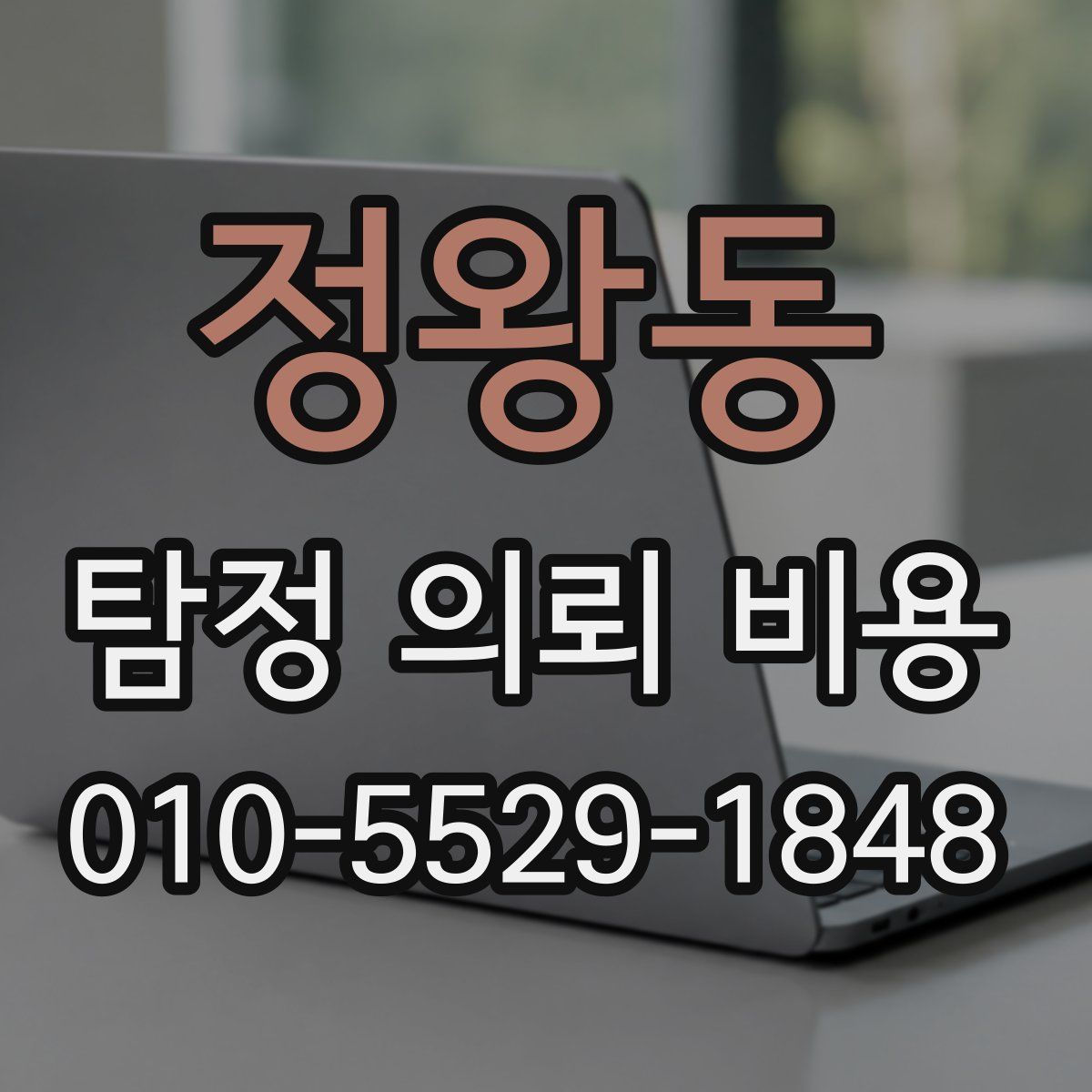 정왕동 탐정 의뢰 비용