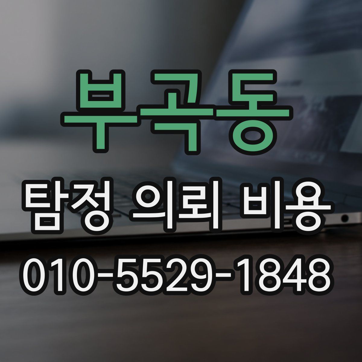 부곡동 탐정 의뢰 비용