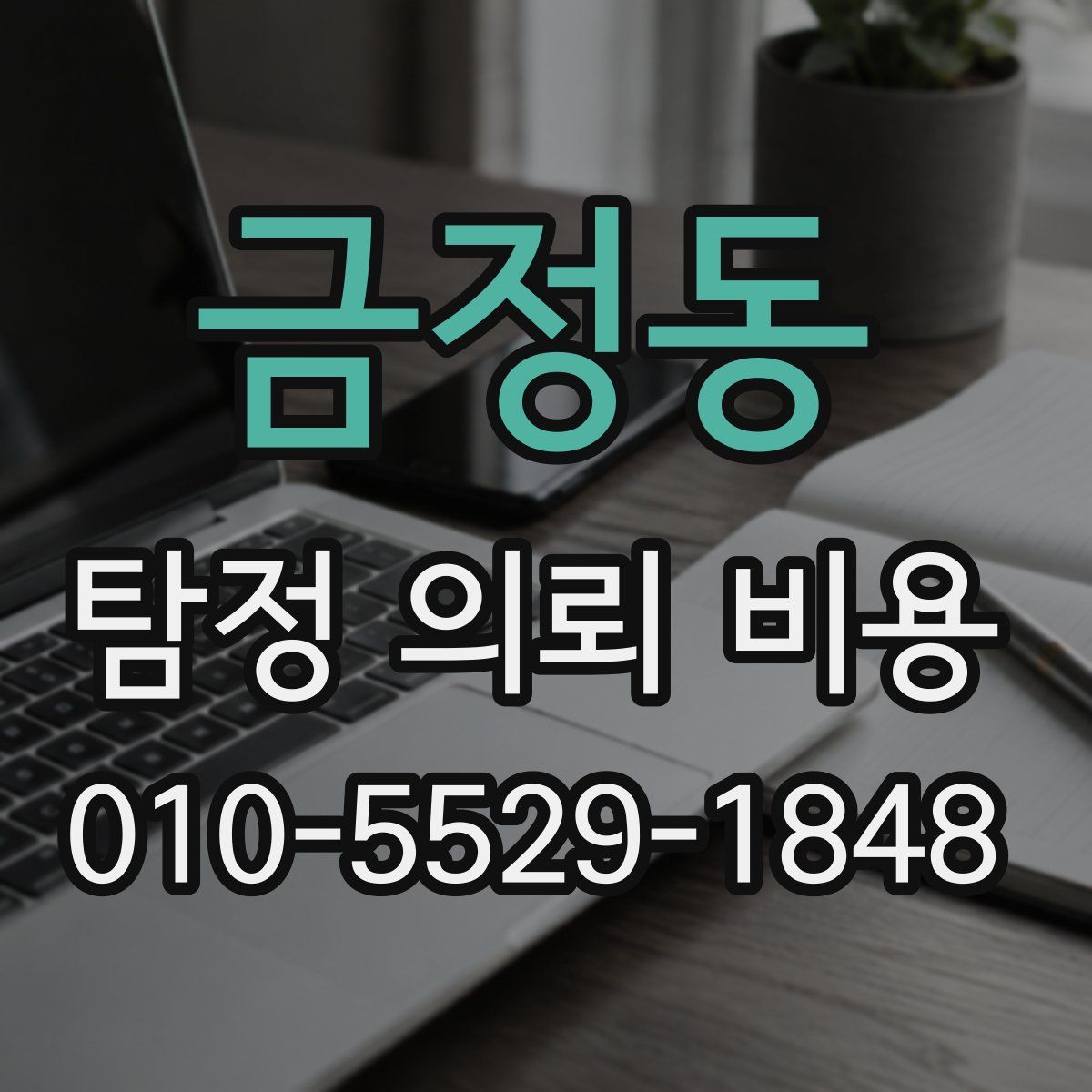 금정동 탐정 의뢰 비용