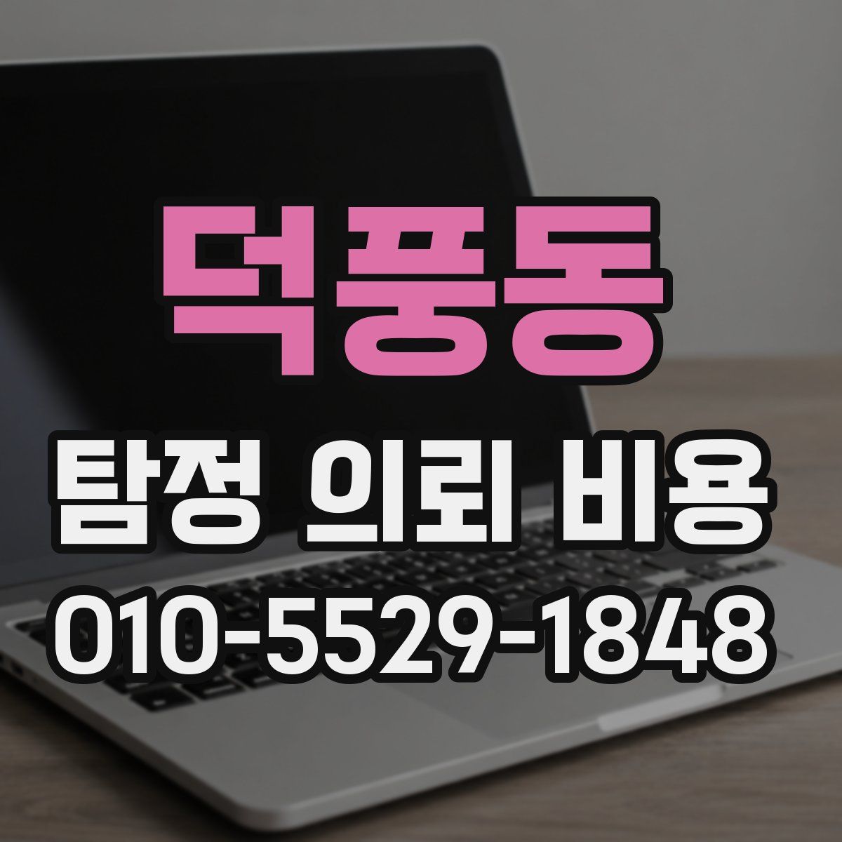덕풍동 탐정 의뢰 비용
