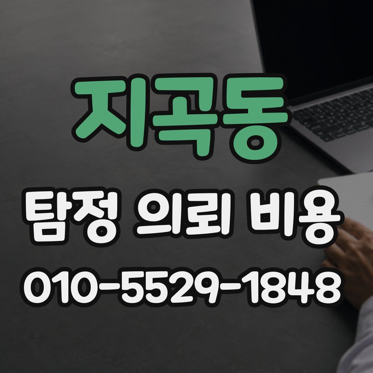 지곡동 탐정 의뢰 비용