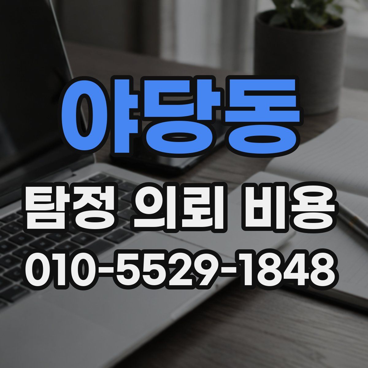 야당동 탐정 의뢰 비용