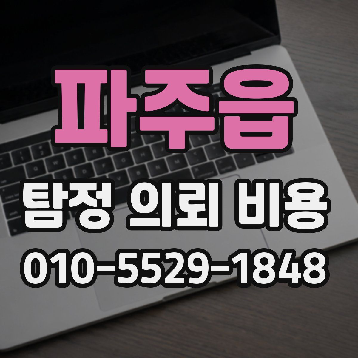 파주읍 탐정 의뢰 비용