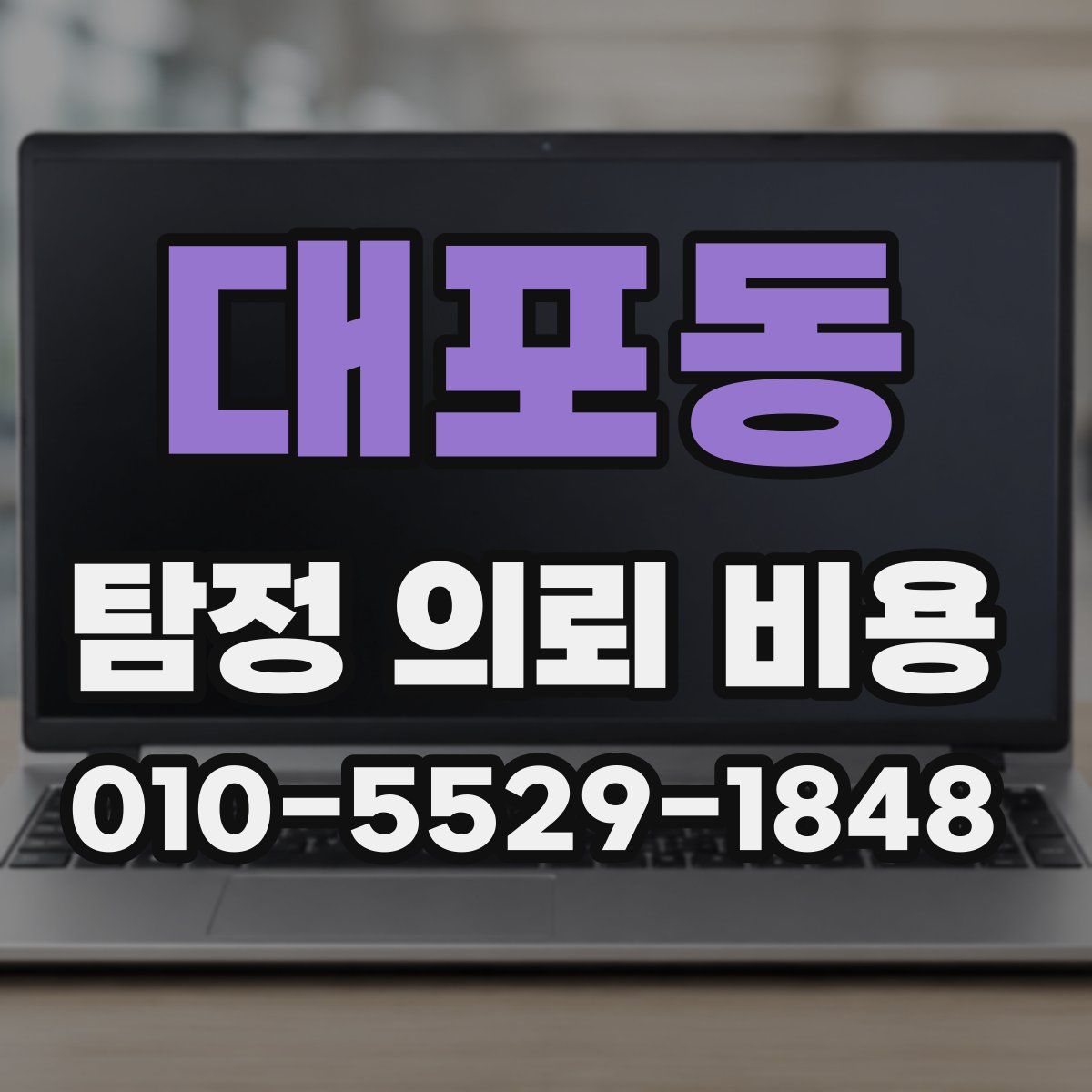 대포동 탐정 의뢰 비용