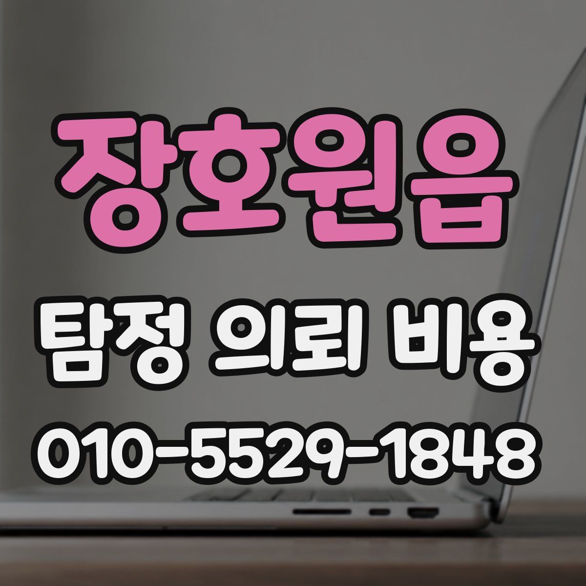 장호원읍 탐정 의뢰 비용
