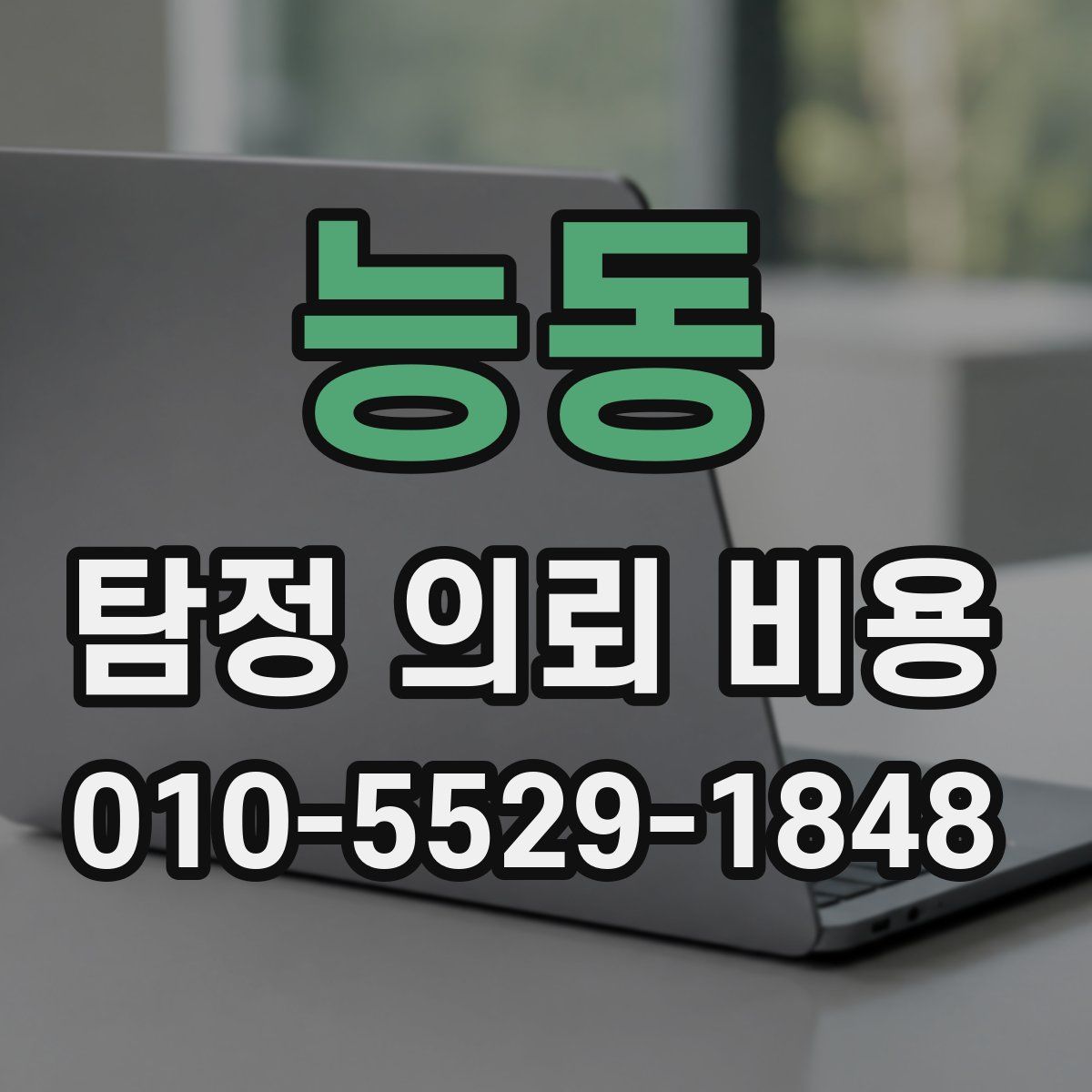 능동 탐정 의뢰 비용
