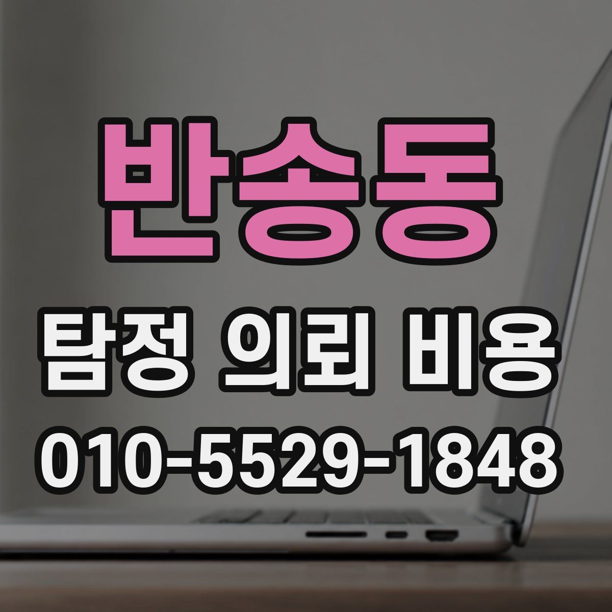 반송동 탐정 의뢰 비용
