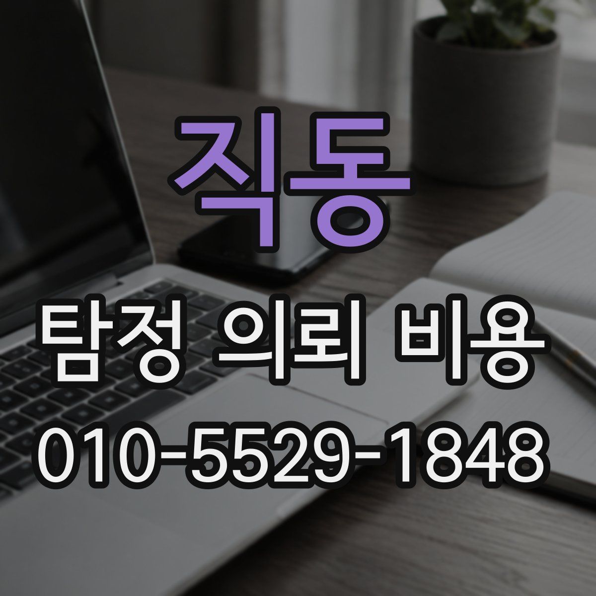 직동 탐정 의뢰 비용