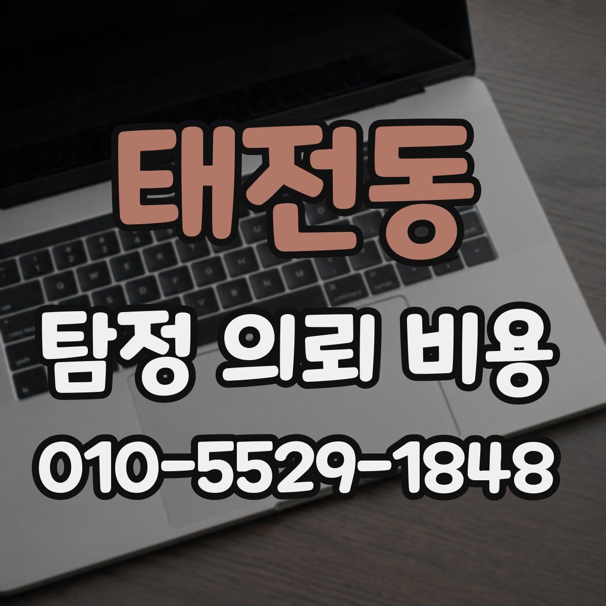 태전동 탐정 의뢰 비용