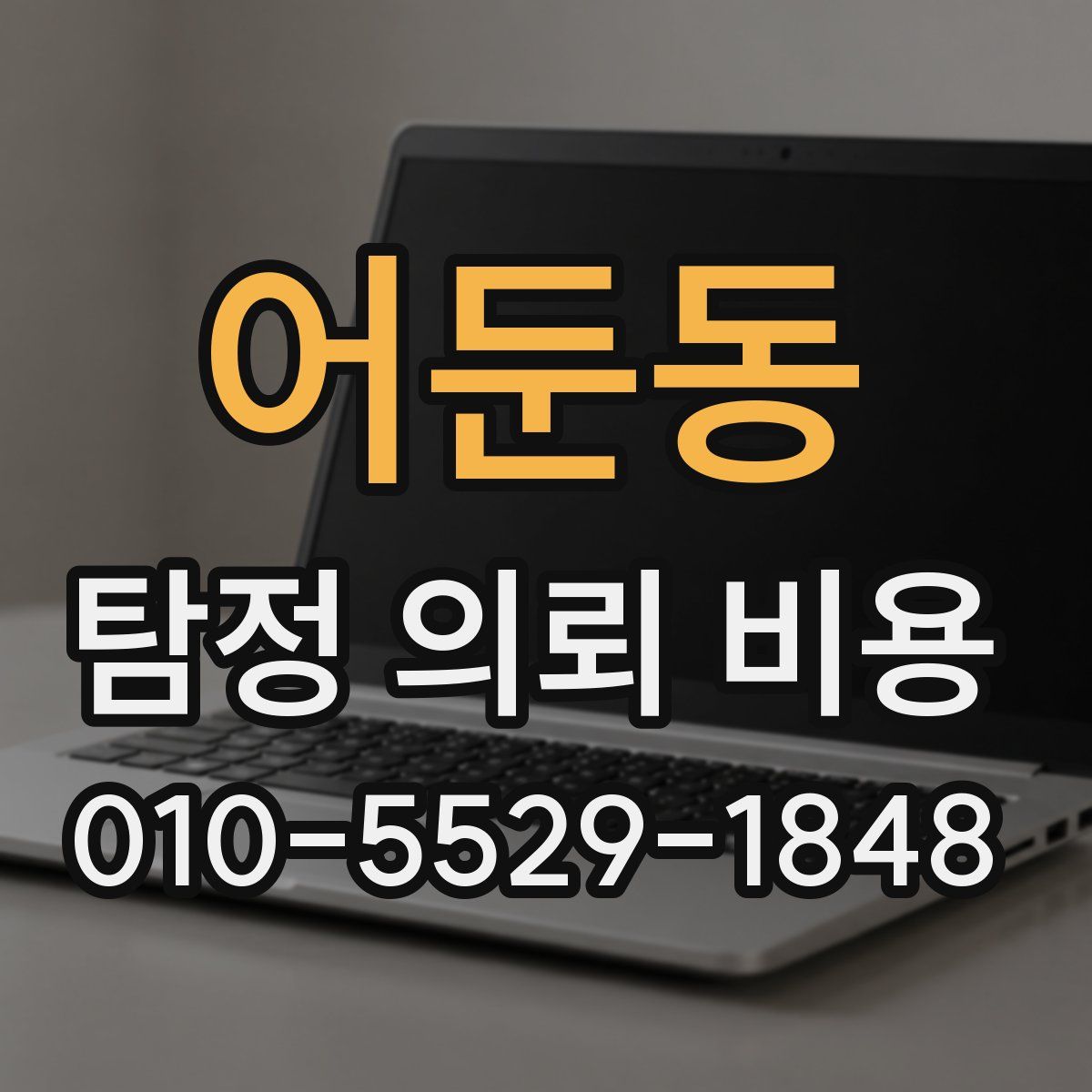 어둔동 탐정 의뢰 비용