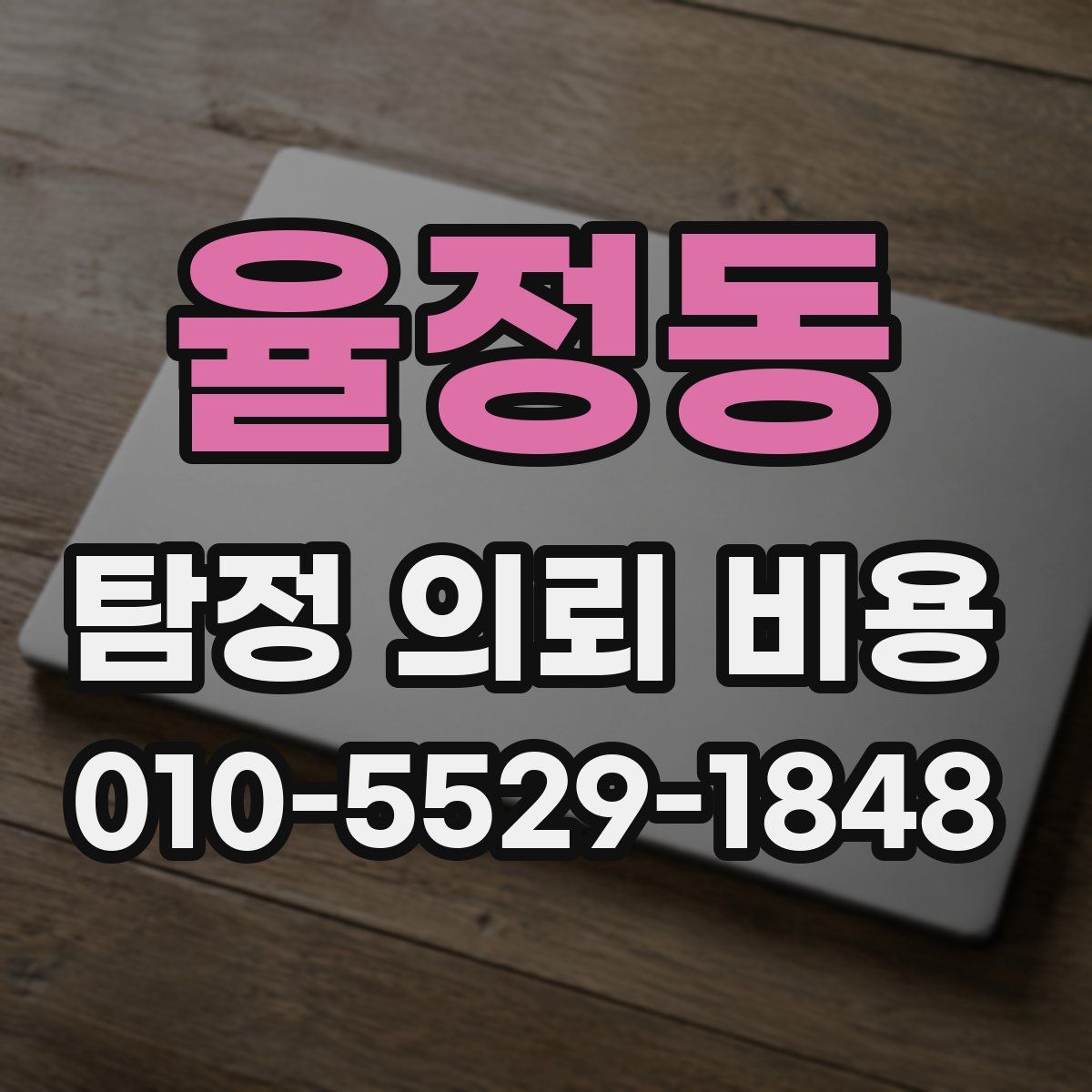 율정동 탐정 의뢰 비용