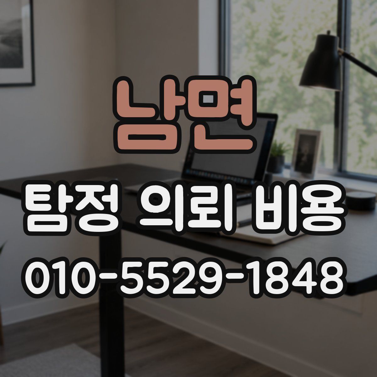 남면 탐정 의뢰 비용