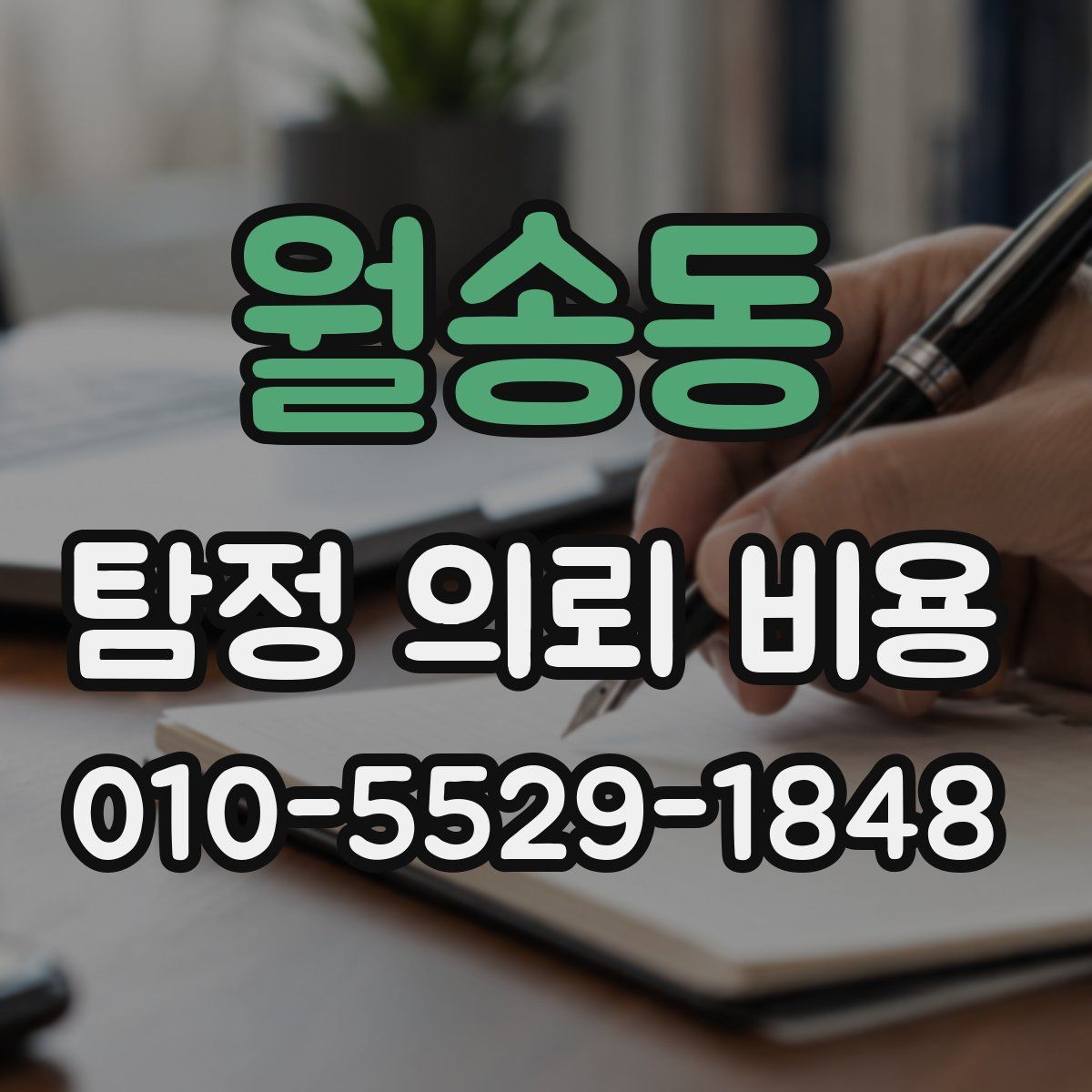 월송동 탐정 의뢰 비용