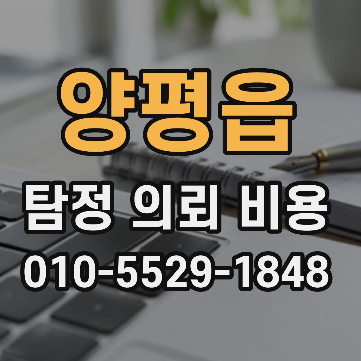 양평읍 탐정 의뢰 비용